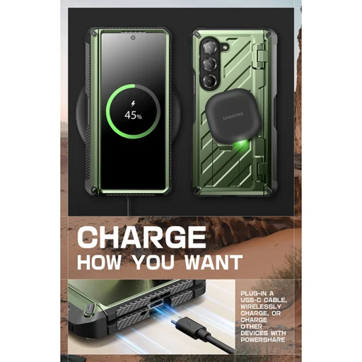  Samsung Galaxy Z Fold6 Guldan Supcase - Unicorn Beetle Pro tok - 7
