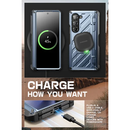  Samsung Galaxy Z Fold6 Döntés Supcase Unicorn Beetle Pro tok - 7