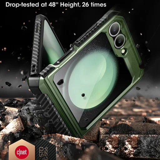  Samsung Galaxy Z Flip6 Arany Supcase Unicorn Beetle Pro tok - 6