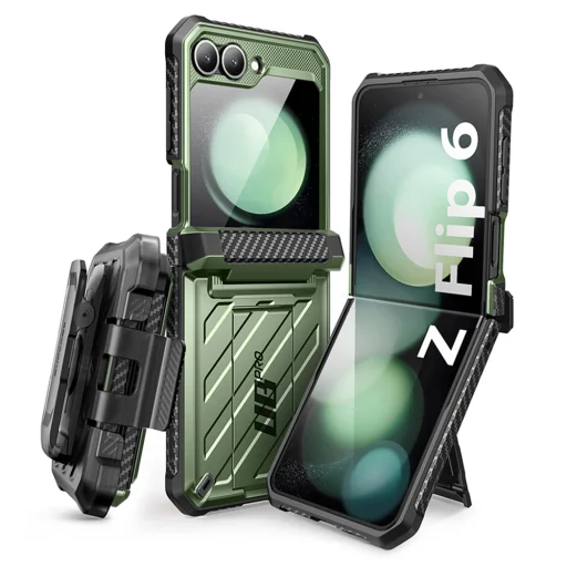  Samsung Galaxy Z Flip6 Arany Supcase Unicorn Beetle Pro tok - 1