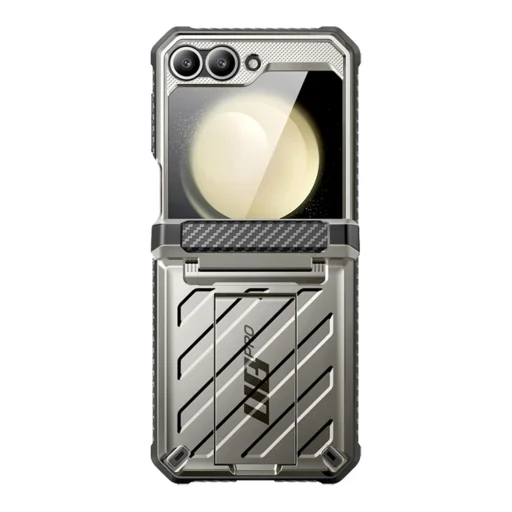  Samsung Galaxy Z Flip6 Titán Szürke Supcase Unicorn Beetle Pro tok - 3