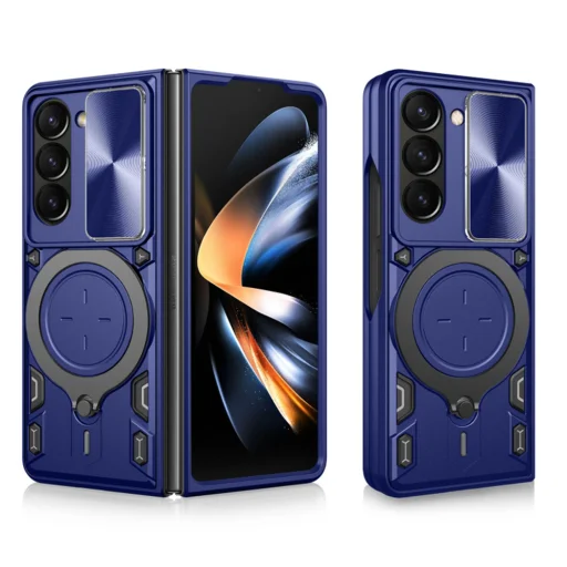  Samsung Galaxy Z Fold6 Kék Techsuit CamGuard Pro tok - 1