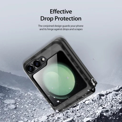  Dux Ducis - Fitt - Samsung Galaxy Z Flip6 - Rózsaszín tok - 4