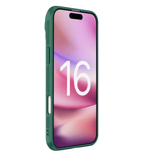  Nillkin - CamShield Prop Mágneses - iPhone 16 Pro Max - Zöld tok - 6