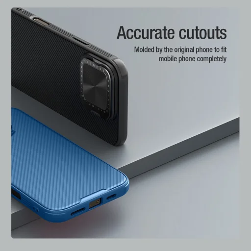  Nillkin - CamShield Prop Mágneses - iPhone 16 Pro Max - Zöld tok - 7