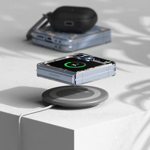  Ringke - Fusion Design - Samsung Galaxy Z Flip6 - Száraz Virágok tok - 5