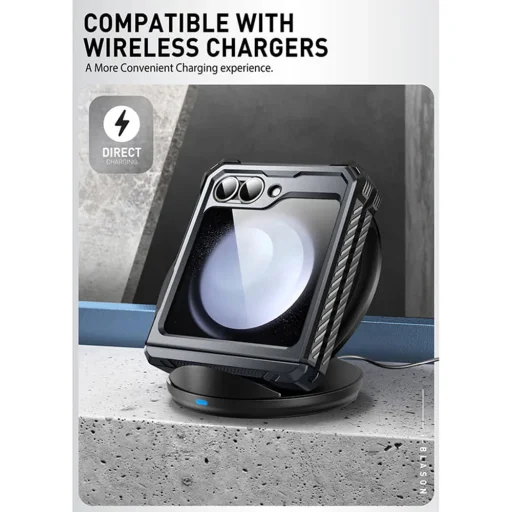  Samsung Galaxy Z Flip6 Fekete I-Blason Armorbox tok - 5