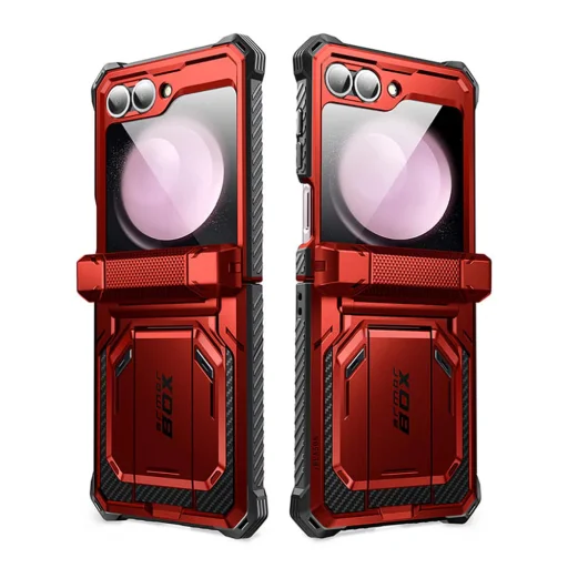  Samsung Galaxy Z Flip6 Vörös I-Blason Armorbox tok - 3