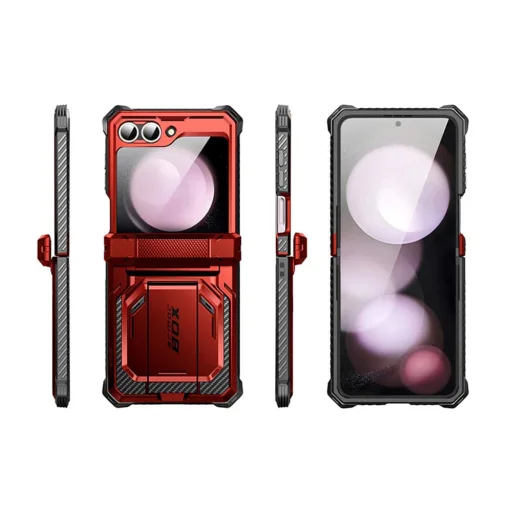  Samsung Galaxy Z Flip6 Vörös I-Blason Armorbox tok - 4