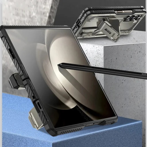  Samsung Galaxy Z Fold6 Titán Szürke I-Blason Armorbox tok - 4