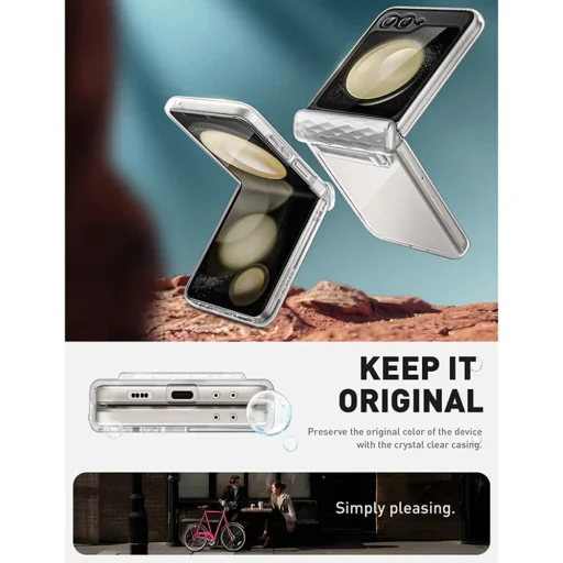  Samsung Galaxy Z Flip6 Átlátszó i-Blason Cosmo tok - 6