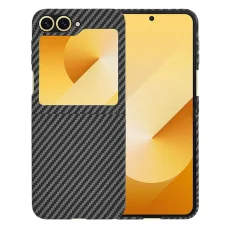 Techsuit - Carbonite FiberShell - Samsung Galaxy Z Flip6 - Fekete tok