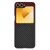 Techsuit - Carbonite FiberShell - Samsung Galaxy Z Flip6 - Piros Vortex tok thumbnail