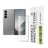Techsuit - 111D Teljes Fedés / Teljes Ragasztású Üveg [Külső Képernyő] - Samsung Galaxy Z Fold6 - Fekete