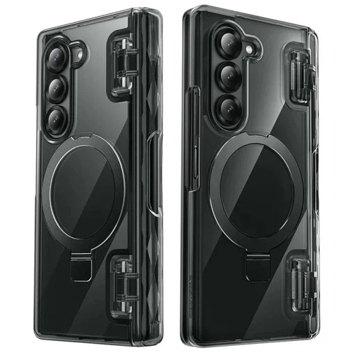  Samsung Galaxy Z Fold6 Fagyos Fekete i-Blason Cosmo Pro MagSafe tok - 2