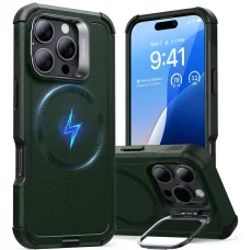  iPhone 16 Pro Max Zöld ESR - Cyber Armor Kitámasztós tok