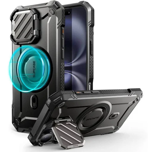  iPhone 16 Fekete Supcase - Unicorn Beetle XT MagSafe tok - 1