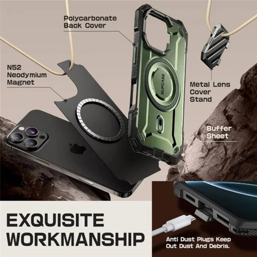  iPhone 16 Arany Supcase - Unicorn Beetle XT MagSafe tok - 2