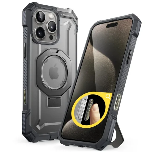  iPhone 16 Pro Max Szürke Supcase - Unicorn Beetle Defender tok - 1
