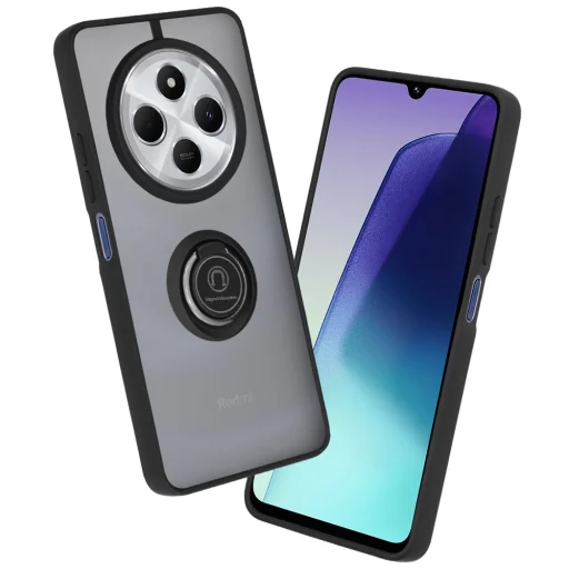 Techsuit - Glinth - Xiaomi Redmi 14C / Poco C75 - Fekete tok - 1