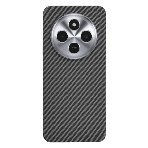 Techsuit - Karbonit Szálas Héj - Xiaomi Redmi 14C / Poco C75 - Fekete tok - 3