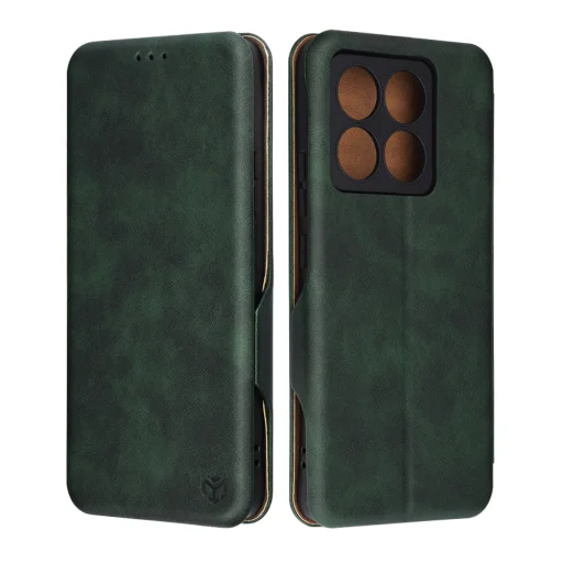  Xiaomi 14T Zöld Techsuit Safe Wallet Plus tok - 1