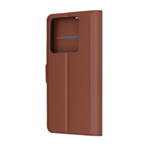 Techsuit - Bőr tok - Xiaomi 14T Pro - Barna - 5