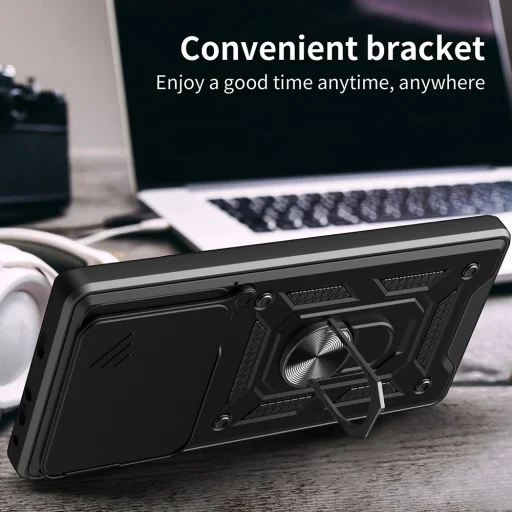 Techsuit - CamShield sorozat - Xiaomi 14T - Fekete tok - 5