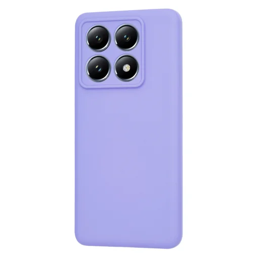 Techsuit - SoftFlex - Xiaomi 14T Pro - Világoslila tok - 3