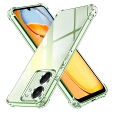 Techsuit - Ütésálló Átlátszó Szilikon [Kamera Védelem] - Xiaomi Redmi 13C 4G / Poco C65 - Átlátszó tok