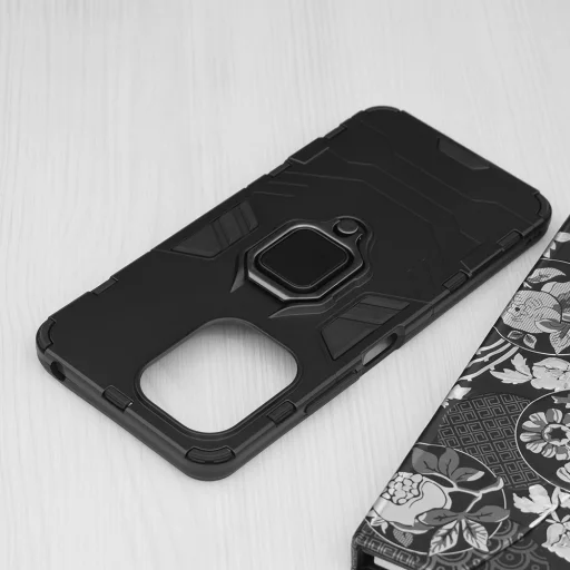 Techsuit - Szilikon Tok - Xiaomi Redmi 13C 4G / 13C 5G / Poco M6 / C65 - Fekete tok - 6