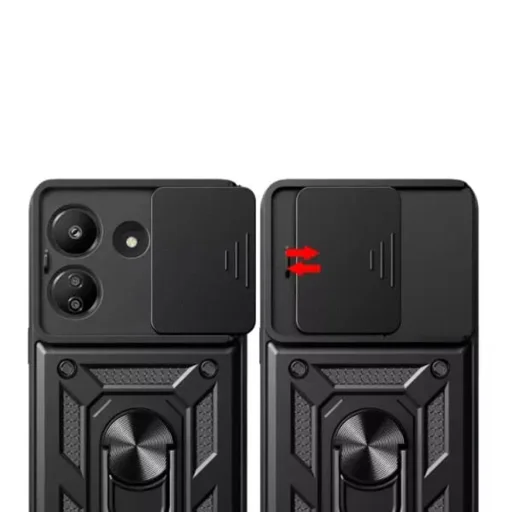  Xiaomi Redmi 13C 4G / Poco C65 Kék Techsuit CamShield sorozat tok - 2
