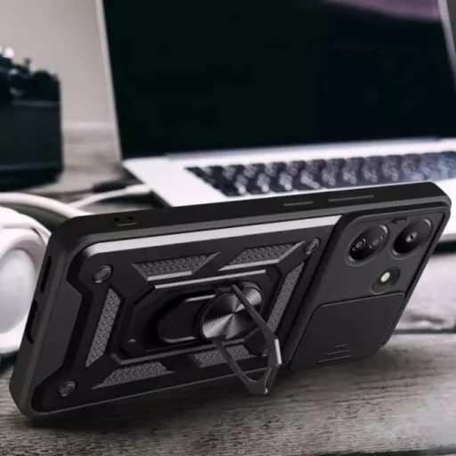  Xiaomi Redmi 13C 4G / Poco C65 Kék Techsuit CamShield sorozat tok - 4