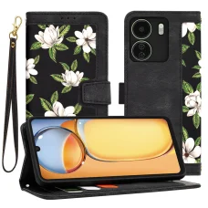 Techsuit - FlipCraft - Xiaomi Redmi 13C 4G / Poco C65 - A Hajnal Virágai tok