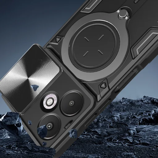 Techsuit - CamGuard Pro - Xiaomi Redmi 13C 5G / Poco M6 - Kék tok - 4