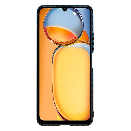 Techsuit - Karbonit Szálhéj - Xiaomi Redmi 13C 4G / 13C 5G / Poco M6 / C65 - Kék Pulzus tok - 2