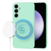 Techsuit - SoftFlex MagSafe - Samsung Galaxy S23 FE - Menta Zöld tok