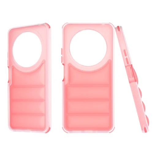 Xiaomi Redmi 14C / Poco C75 Červené puzdro Techsuit Wave Shield - 1