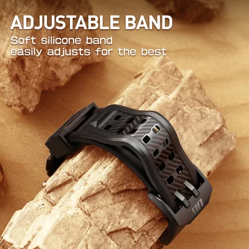  Apple Watch 10 42mm Fekete Supcase Unicorn Beetle Pro tok - 5