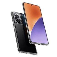 Techsuit - Ütésálló Átlátszó Szilikon - Xiaomi 15 - Átlátszó tok