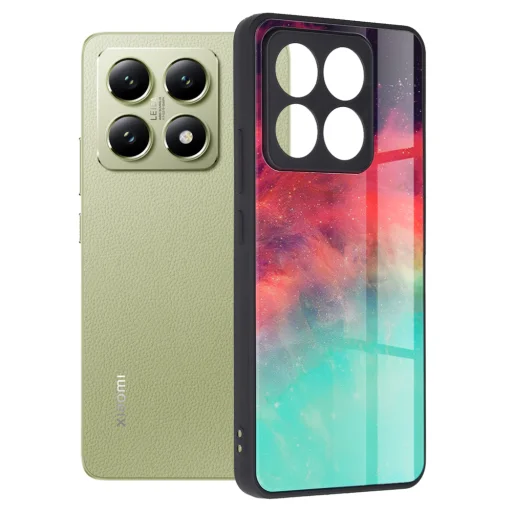Techsuit - Glaze Sorozat - Xiaomi 14T - Lángoló Óceán tok - 1