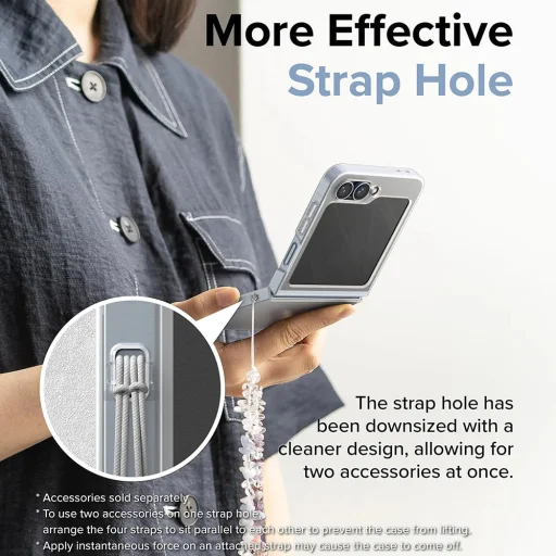 Ringke - Slim - Samsung Galaxy Z Flip6 - matné priehľadné puzdro - 6