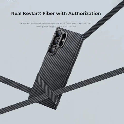  Edizard - Air MagSafe tok - Samsung Galaxy S23 Ultra - Fekete - 5