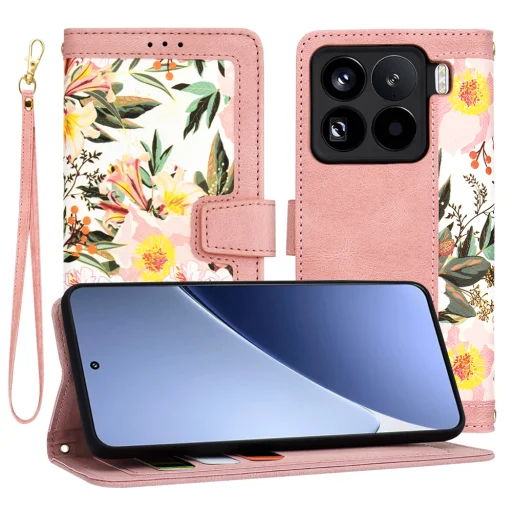 Techsuit - FlipCraft - Xiaomi 15 Pro - Édes Rózsaszín tok - 1