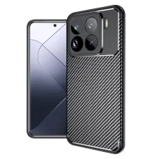 Techsuit - KarbonSzál - Xiaomi 15 Pro - Fekete tok