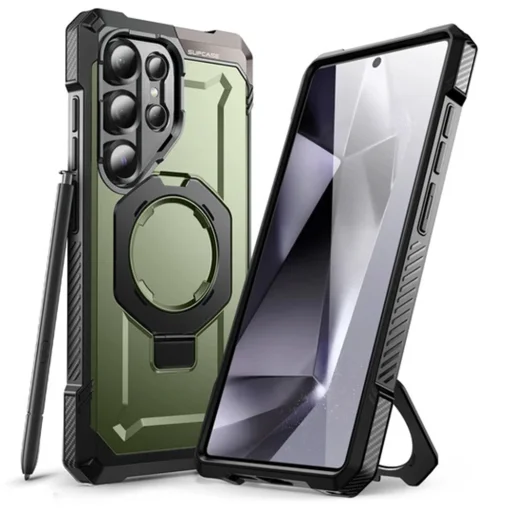  Samsung Galaxy S25 Ultra Supcase Unicorn Beetle Defender Guldan tok - 1