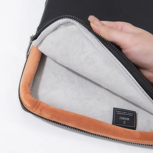 WiWU - Vízálló Laptop Kézitáska 14" Hali Laptop Sleeve - fekete - 4