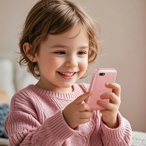 HOCO okosóra gyerekeknek 2,8" Y102 rózsaszín - 6