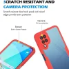  Techsuit - ColorVerse 360 Sorozat + Képernyővédő - Samsung Galaxy A12 - Fekete tok - 5