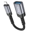 HOCO adapter iPhone Lightning 8-pin (férfi) USB (női) 3.0 UA24 fekete, thumbnail